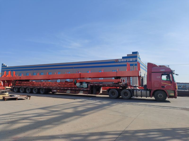 電動(dòng)葫蘆門(mén)式起重機(jī)  2臺(tái) MHxh10t—24m 制作完成，發(fā)往湖北交付客戶使用