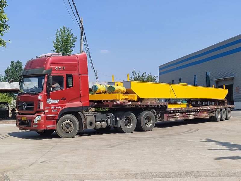 電動葫蘆橋式起重機(jī)  LH16/5t-16.4m 制作完成，發(fā)往湖南交付客戶使用。